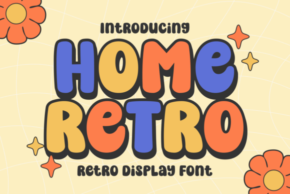 Home Retro Font - Featured Image