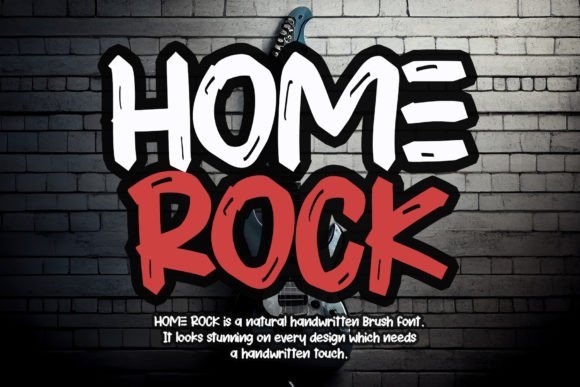 Home Rock Font - Featured Image