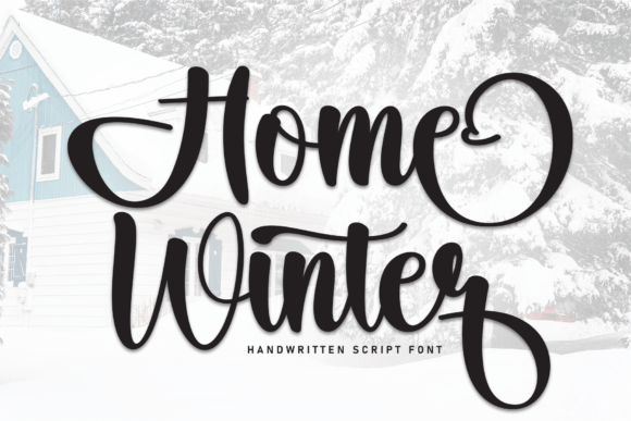 Home Winter Font - Featured Image