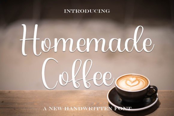 Homemade Coffee Font - Featured Image