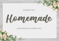Homemade Font - Featured Image