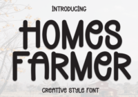 Homes Farmer Font - Featured Image