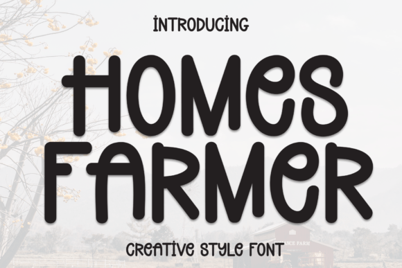 Homes Farmer Font - Featured Image
