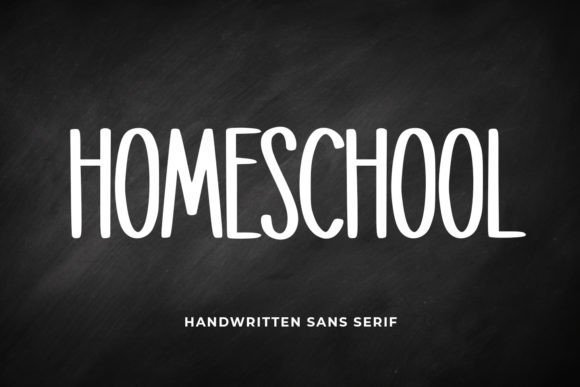 Homeschool Font - Featured Image