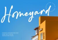 Homeyard Font - Featured Image