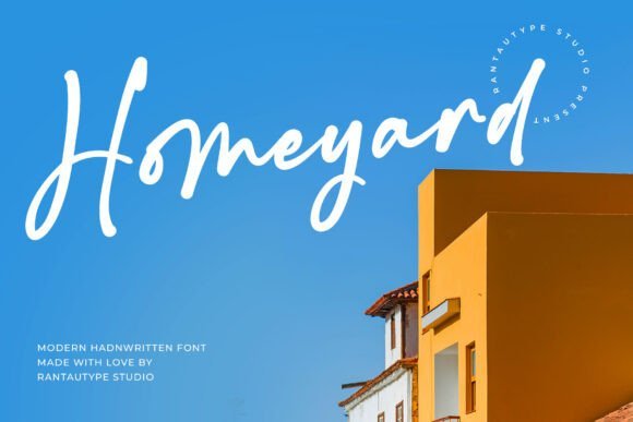 Homeyard Font - Featured Image
