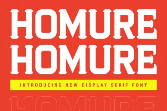 Homure Font - Featured Image