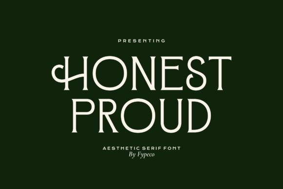 Honest Proud Font - Featured Image