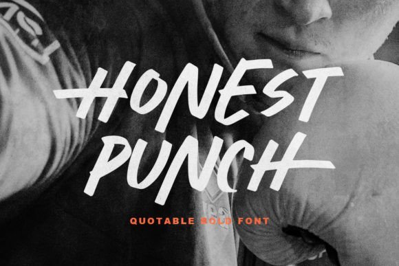 Honest Punch Font - Featured Image