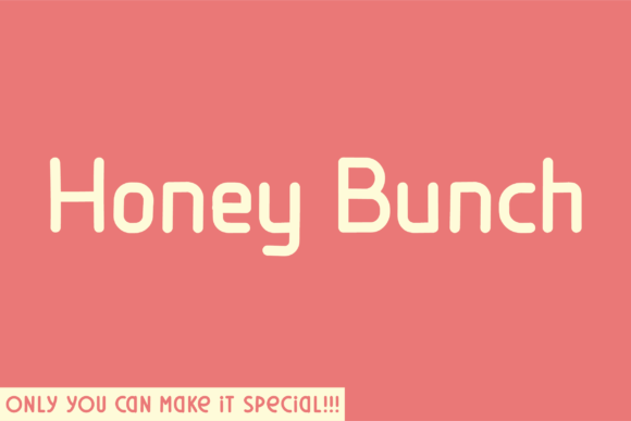 Honey Bunch Font - Featured Image