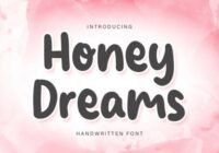 Honey Dreams Font - Featured Image