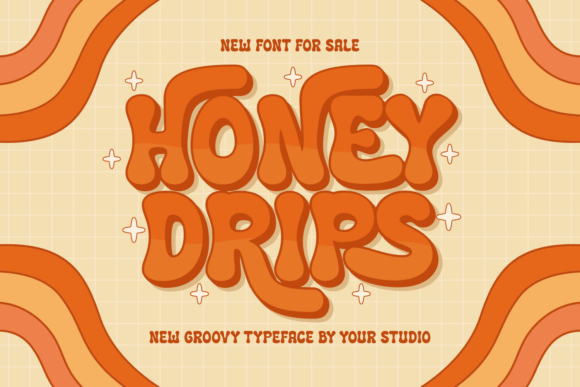 Honey Drips Font - Featured Image