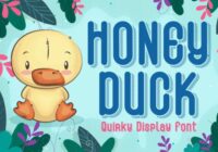 Honey Duck Font - Featured Image