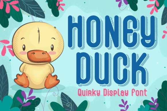 Honey Duck Font - Featured Image