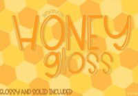 Honey Gloss Font - Featured Image