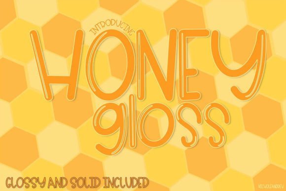 Honey Gloss Font - Featured Image