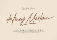 Honey Marlone Font - Featured Image