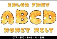 Honey Melt Font - Featured Image