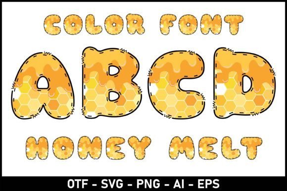 Honey Melt Font - Featured Image