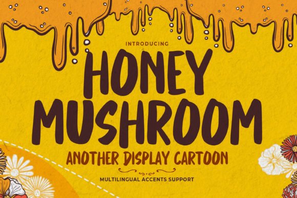 Honey Mushroom Font - Featured Image