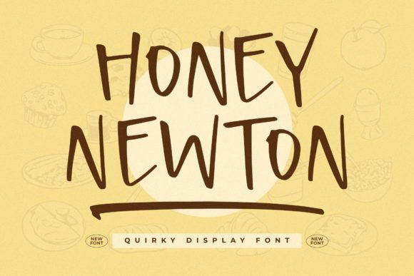 Honey Newton Font - Featured Image