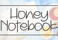 Honey Notebook Font - Featured Image