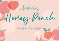 Honey Peach Font - Featured Image
