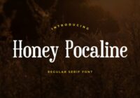 Honey Pocaline Font - Featured Image