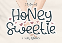 Honey Sweetie Font - Featured Image