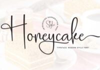 Honeycake Font - Featured Image