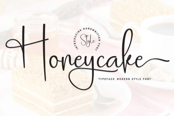Honeycake Font - Featured Image