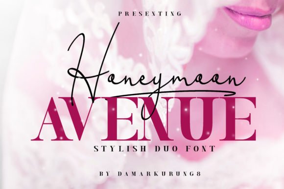 Honeymoon Avenue Font - Featured Image