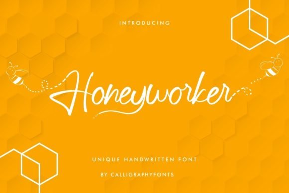 Honeyworker Font - Featured Image