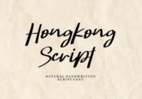 Hongkong Script Font - Featured Image