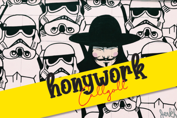 Honywork Font - Featured Image