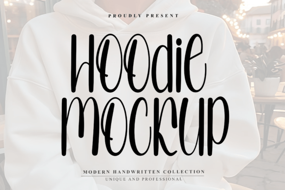 Hoodie Mockup Font - Featured Image