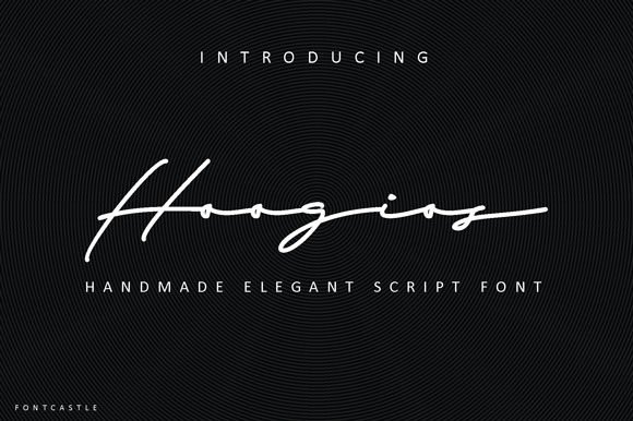 Hoogios Font - Featured Image
