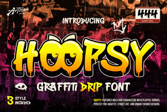 Hoopsy Font - Featured Image