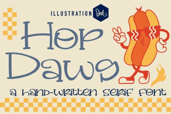 Hop Dawg Font - Featured Image