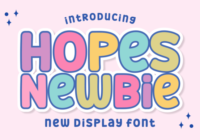 Hopes Newbie Font - Featured Image