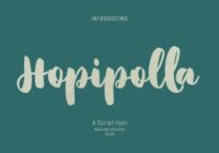Hopipolla Font - Featured Image