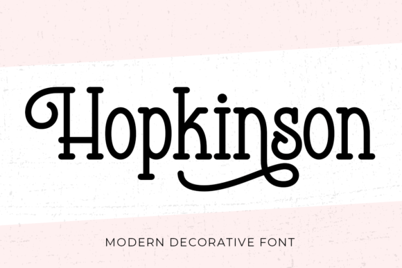 Hopkinson Font - Featured Image