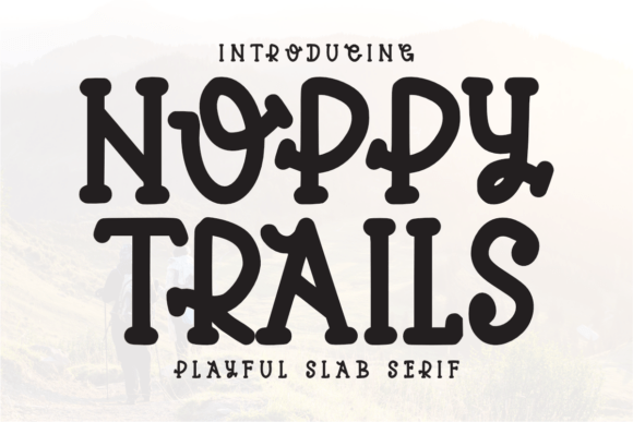 Hoppy Trails Font - Featured Image