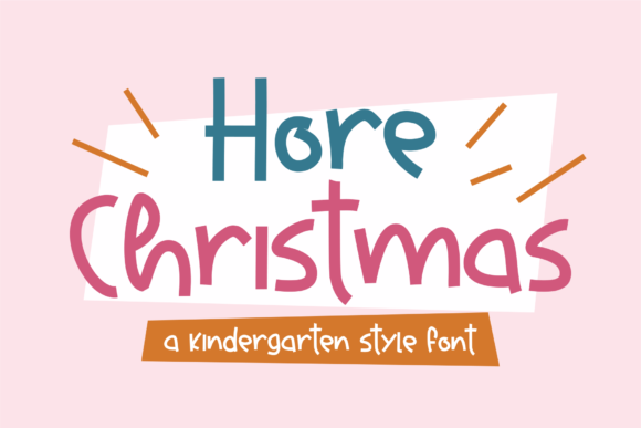 Hore Christmas Font - Featured Image