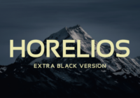 Horelios Extra Black Font - Featured Image