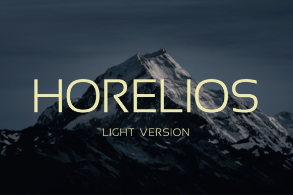 Horelios Light Font - Featured Image