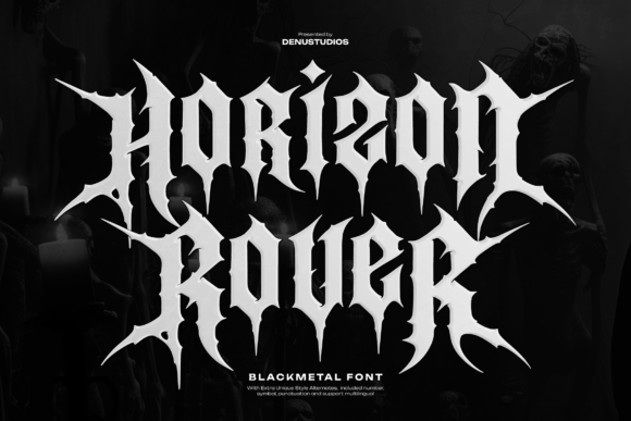 Horizon Rover Font - Featured Image