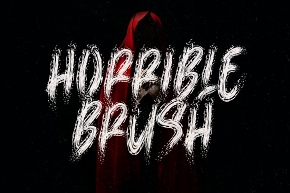 Horrible Brush Font - Featured Image