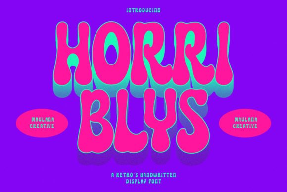 Horriblys Font - Featured Image