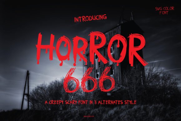 Horror 666 Font - Featured Image